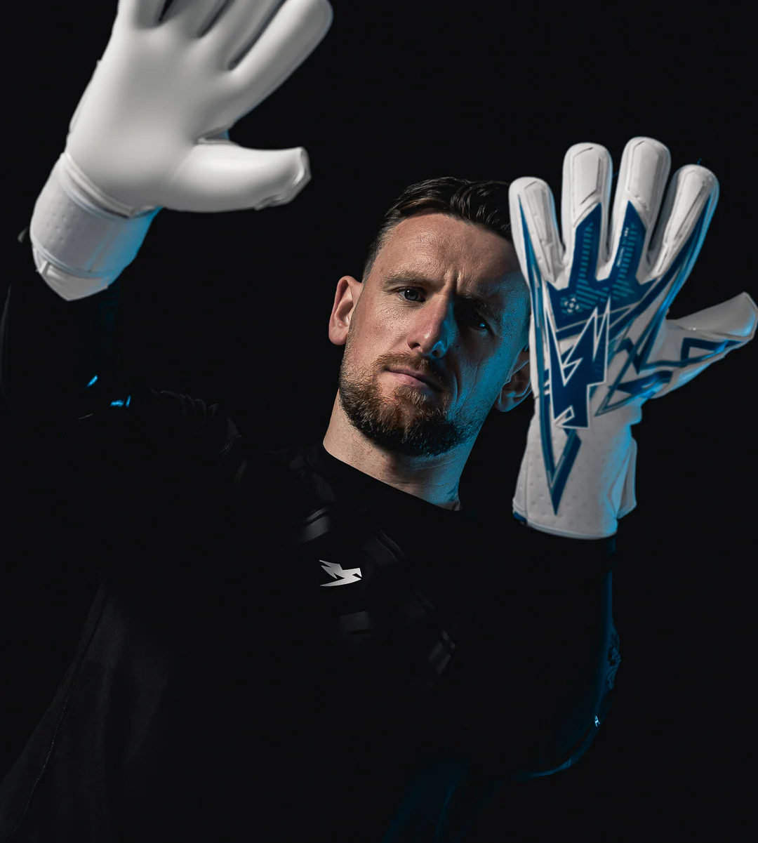 PWRLite Cobalt Neg Goalkeeping Gloves